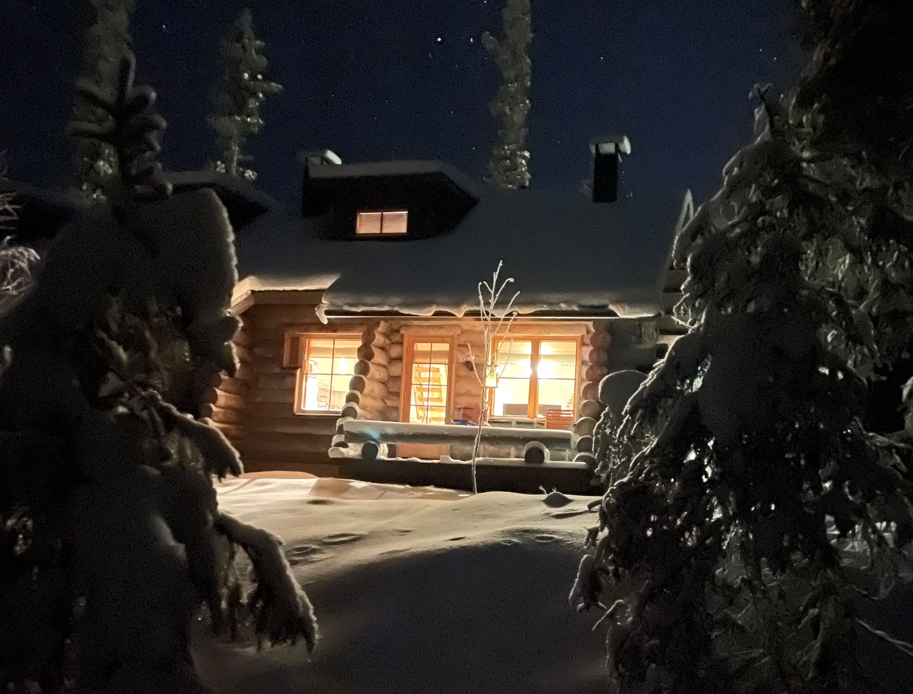 Tunnelmallista majoitusta Ylläksellä